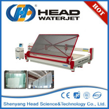 Prototype fine intricate shapes water jet non-toughened glass cutting machine